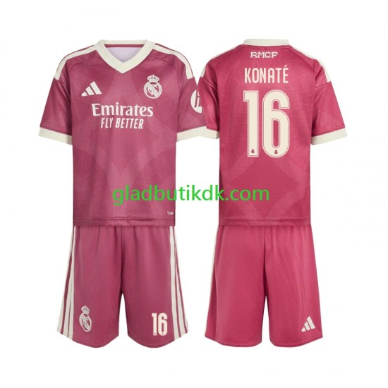 3. Valg Trøje Real Madrid Ibrahima Konate 16 2026-2027 K/Æ Børn(+Shorts)