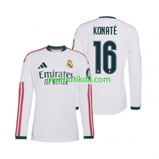 Hjemmebane Trøje Real Madrid Ibrahima Konate 16 2026-2027 L/Æ Mænd