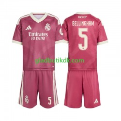 3. Valg Trøje Real Madrid Jude Bellingham 5 2026-2027 K/Æ Børn(+Shorts)