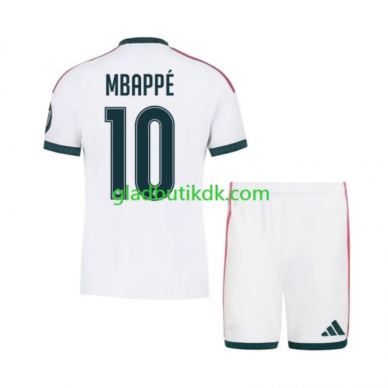 Hjemmebane Trøje Real Madrid Kylian Mbappe 10 2026-2027 K/Æ Børn(+Shorts)