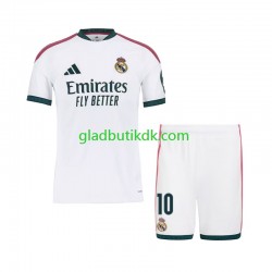 Hjemmebane Trøje Real Madrid Kylian Mbappe 10 2026-2027 K/Æ Børn(+Shorts)