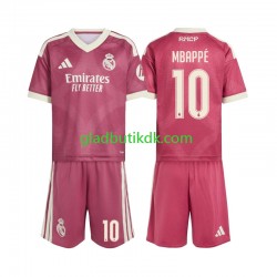 3. Valg Trøje Real Madrid Kylian Mbappe 10 2026-2027 K/Æ Børn(+Shorts)