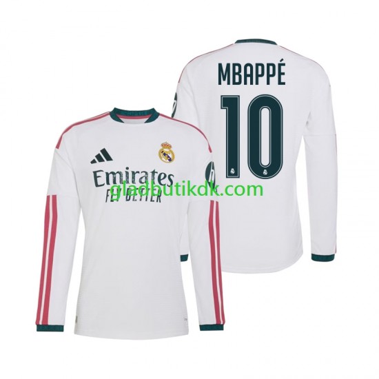 Hjemmebane Trøje Real Madrid Kylian Mbappe 10 2026-2027 L/Æ Mænd