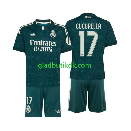 Udebane Trøje Real Madrid Marc Cucurella 17 2026-2027 K/Æ Børn(+Shorts)