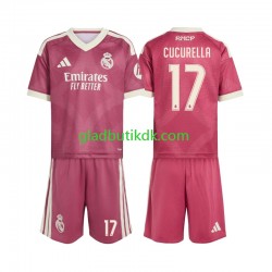 3. Valg Trøje Real Madrid Marc Cucurella 17 2026-2027 K/Æ Børn(+Shorts)