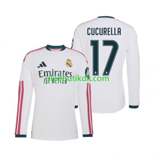 Hjemmebane Trøje Real Madrid Marc Cucurella 17 2026-2027 L/Æ Mænd
