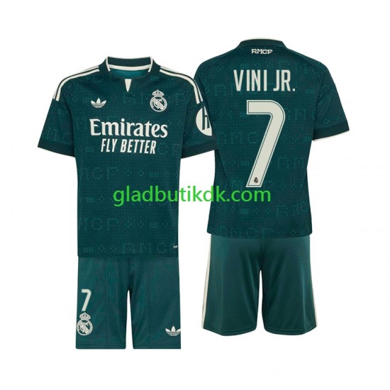 Udebane Trøje Real Madrid Vinicius Junior 7 2026-2027 K/Æ Børn(+Shorts)