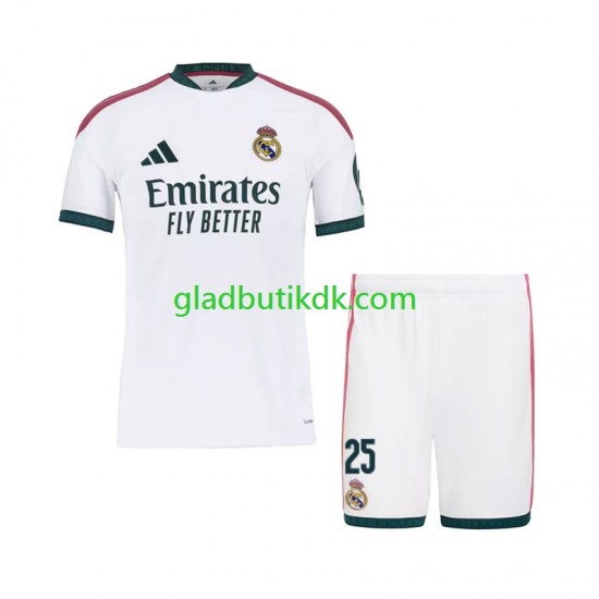 Hjemmebane Trøje Real Madrid Yan Diomande 25 2026-2027 K/Æ Børn(+Shorts)