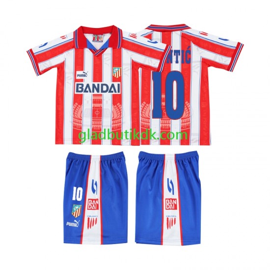 Hjemmebane Trøje Sporting CP PANTIC 10 Retro 1996 1997 K/Æ Børn(+Shorts)
