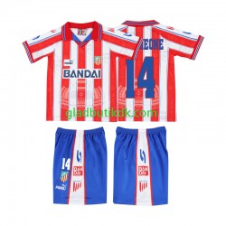 Hjemmebane Trøje Sporting CP SIMEONE 14 Retro 1996 1997 K/Æ Børn(+Shorts)