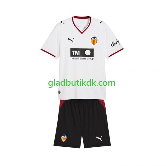 Hjemmebane Trøje Valencia CF 2026-2027 K/Æ Børn(+Shorts)