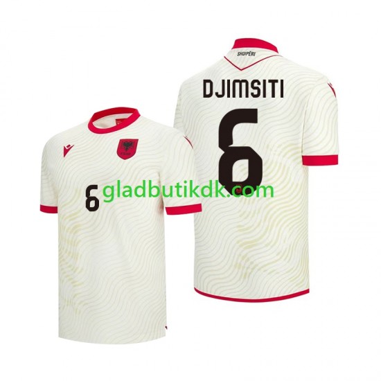 Udebane Trøje Albanien Berat Djimsiti 6 World Cup 2026 K/Æ Mænd