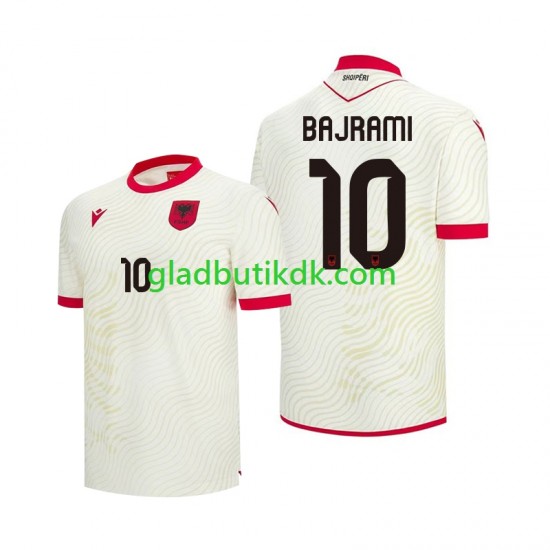 Udebane Trøje Albanien Nedim Bajrami 10 World Cup 2026 K/Æ Mænd