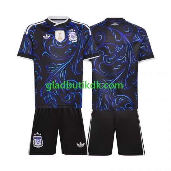 Udebane Trøje Argentina World Cup 2026 K/Æ Børn(+Shorts)