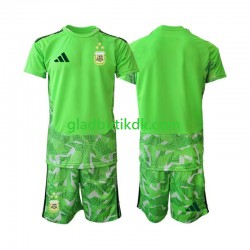 3. Valg Trøje Argentina Målmand World Cup 2026 K/Æ Børn(+Shorts)