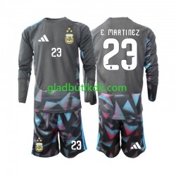 Hjemmebane Trøje Argentina Målmand Emiliano Martinez 23 World Cup 2026 L/Æ Børn(+Shorts)