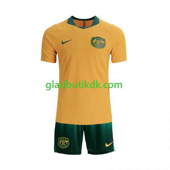 Hjemmebane Trøje Australien World Cup 2026 K/Æ Børn(+Shorts)