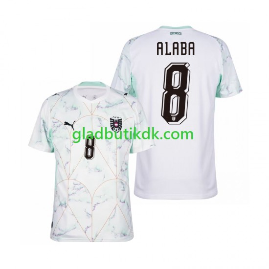 Udebane Trøje Østrig David Alaba 8 World Cup 2026 K/Æ Mænd
