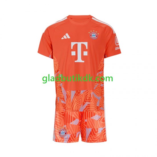 Udebane Trøje FC Bayern München Målmand 2026-2027 K/Æ Børn(+Shorts)