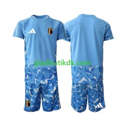 Hjemmebane Trøje Belgien Målmand World Cup 2026 K/Æ Børn(+Shorts)