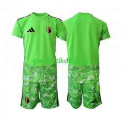 3. Valg Trøje Belgien Målmand World Cup 2026 K/Æ Børn(+Shorts)