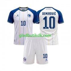 Udebane Trøje Bosnien-Hercegovina Ermedin Demirovic 10 World Cup 2026 K/Æ Børn(+Shorts)