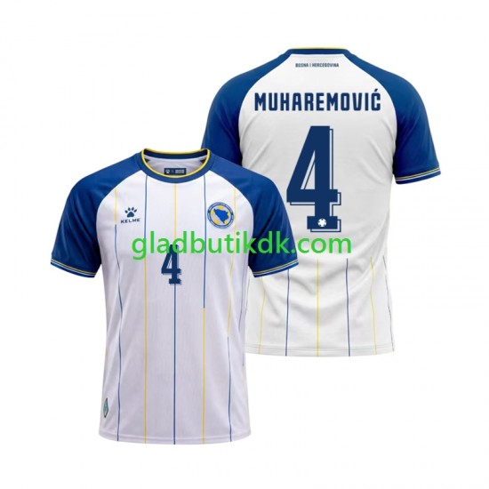 Udebane Trøje Bosnien-Hercegovina Tarik Muharemovic 4 World Cup 2026 K/Æ Mænd
