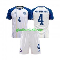 Udebane Trøje Bosnien-Hercegovina Tarik Muharemovic 4 World Cup 2026 K/Æ Børn(+Shorts)