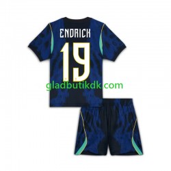 Udebane Trøje Brasilien Endrick 19 World Cup 2026 K/Æ Børn(+Shorts)