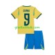 Udebane Trøje Brasilien Matheus Cunha 9 Chidlren World Cup 2026 K/Æ