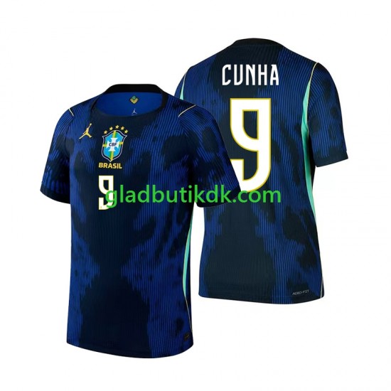 Udebane Trøje Brasilien Matheus Cunha 9 World Cup 2026 K/Æ Mænd