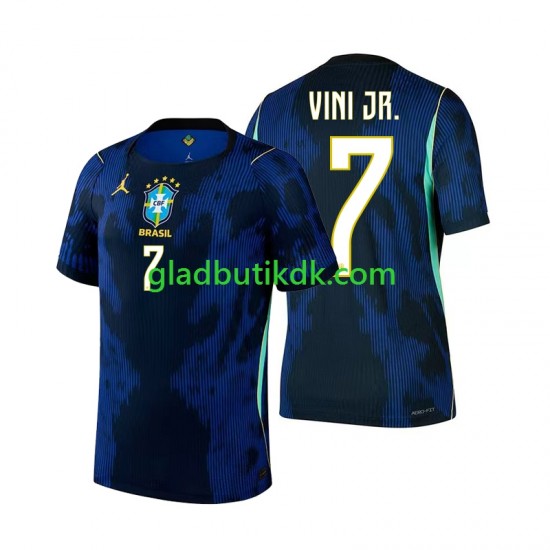 Udebane Trøje Brasilien Vinicius Junior 7 World Cup 2026 K/Æ Mænd
