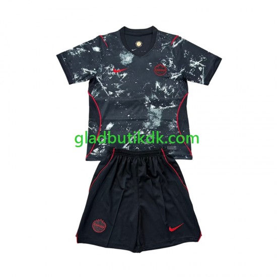 Udebane Trøje Canada World Cup 2026 K/Æ Børn(+Shorts)