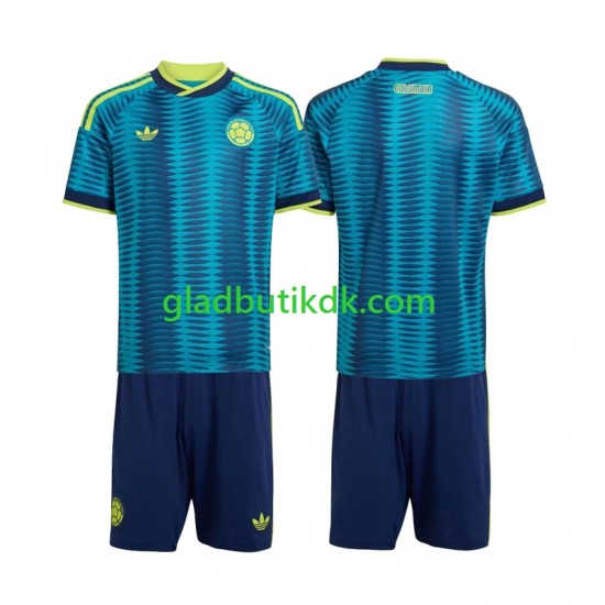 Udebane Trøje Colombia World Cup 2026 K/Æ Børn(+Shorts)