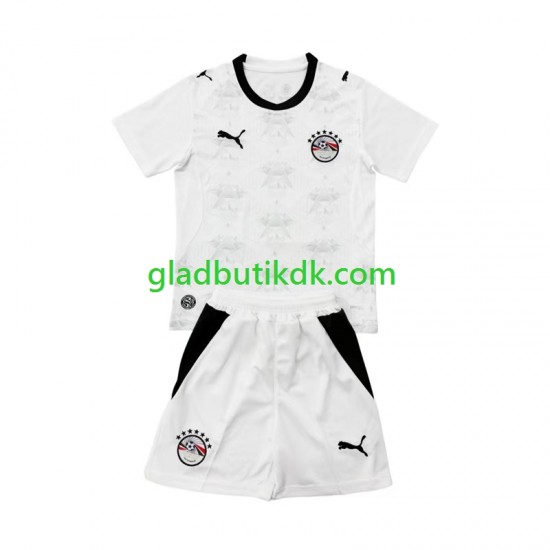 Udebane Trøje Egypten World Cup 2026 K/Æ Børn(+Shorts)