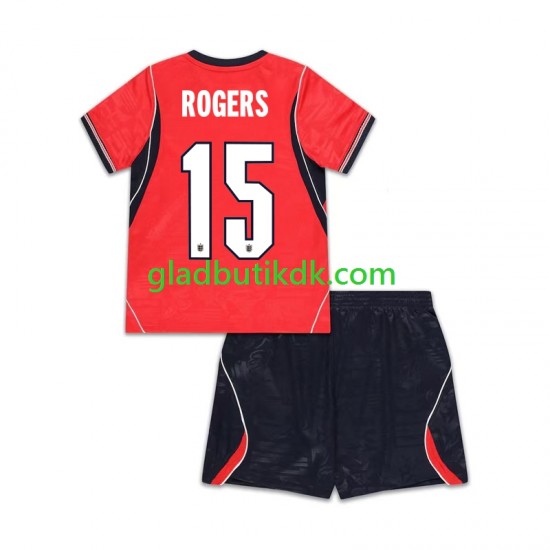 Udebane Trøje England Morgan Rogers 15 World Cup 2026 K/Æ Børn(+Shorts)