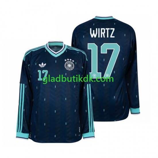 Udebane Trøje Tyskland Florian Wirtz 17 World Cup 2026 L/Æ Mænd