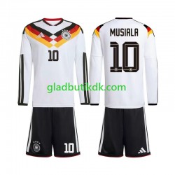 Hjemmebane Trøje Tyskland Jamal Musiala 10 World Cup 2026 L/Æ Børn(+Shorts)