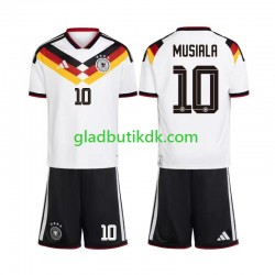 Hjemmebane Trøje Tyskland Jamal Musiala 10 World Cup 2026 K/Æ Børn(+Shorts)
