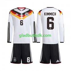 Hjemmebane Trøje Tyskland Joshua Kimmich 6 World Cup 2026 L/Æ Børn(+Shorts)