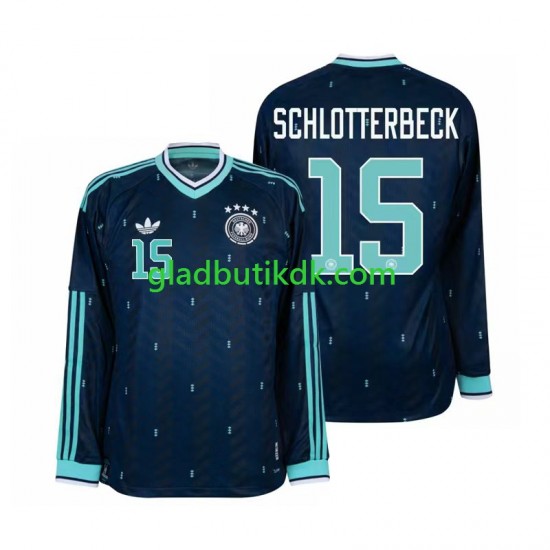 Udebane Trøje Tyskland Nico Schlotterbeck 15 World Cup 2026 L/Æ Mænd