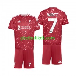 Hjemmebane Trøje Liverpool Florian Wirtz 7 2026-2027 K/Æ Børn(+Shorts)