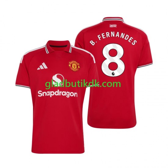 Hjemmebane Trøje Manchester United Bruno Fernandes 8 2026-2027 K/Æ Mænd
