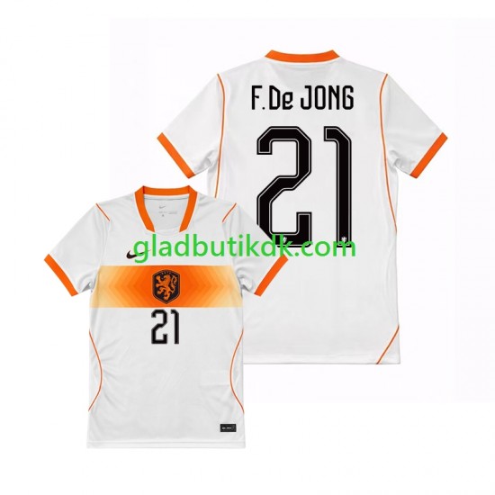 Udebane Trøje Holland Frenkie de Jong 21 World Cup 2026 K/Æ Mænd