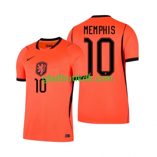 Hjemmebane Trøje Holland Memphis Depay 10 World Cup 2026 K/Æ Mænd