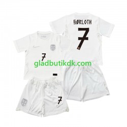 3. Valg Trøje Norge Alexander Sorloth 7 World Cup 2026 K/Æ Børn(+Shorts)