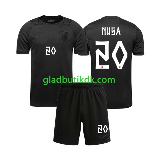 Udebane Trøje Norge Antonio NUSA 20 World Cup 2026 K/Æ Børn(+Shorts)