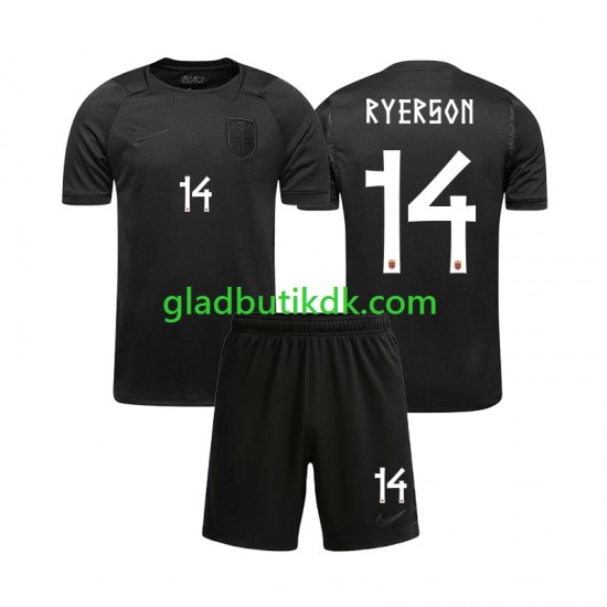 Udebane Trøje Norge Julian Ryerson 14 World Cup 2026 K/Æ Børn(+Shorts)