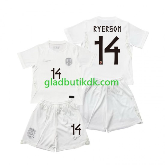 3. Valg Trøje Norge Julian Ryerson 14 World Cup 2026 K/Æ Børn(+Shorts)