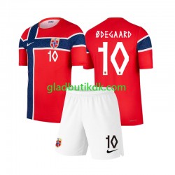 Hjemmebane Trøje Norge Martin Odegaard 10 World Cup 2026 K/Æ Børn(+Shorts)
